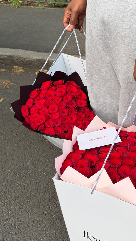 50 Classic Red Rose Bouquet