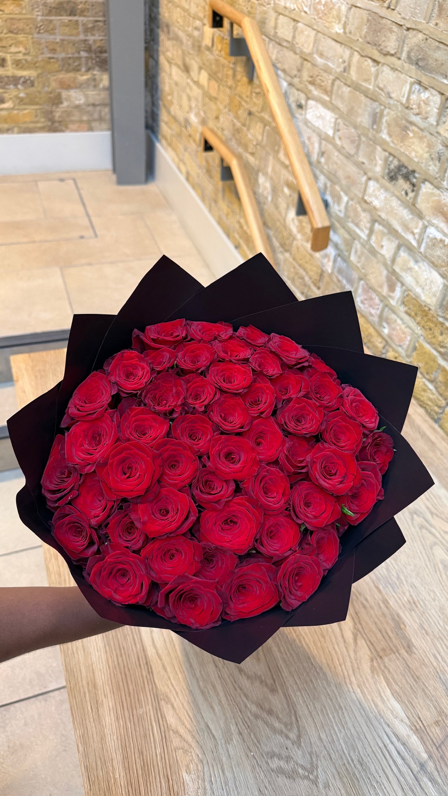 50 Classic Red Rose Bouquet